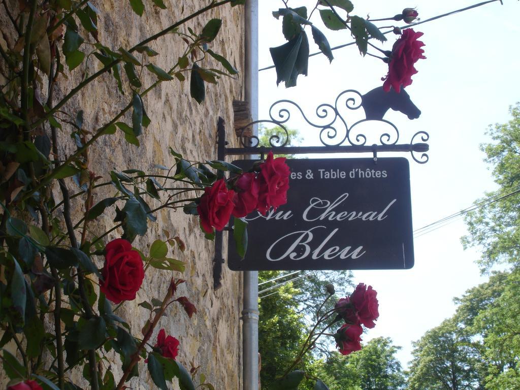 Au Cheval Bleu Bed & Breakfast Fontenay-près-Vézelay Eksteriør bilde